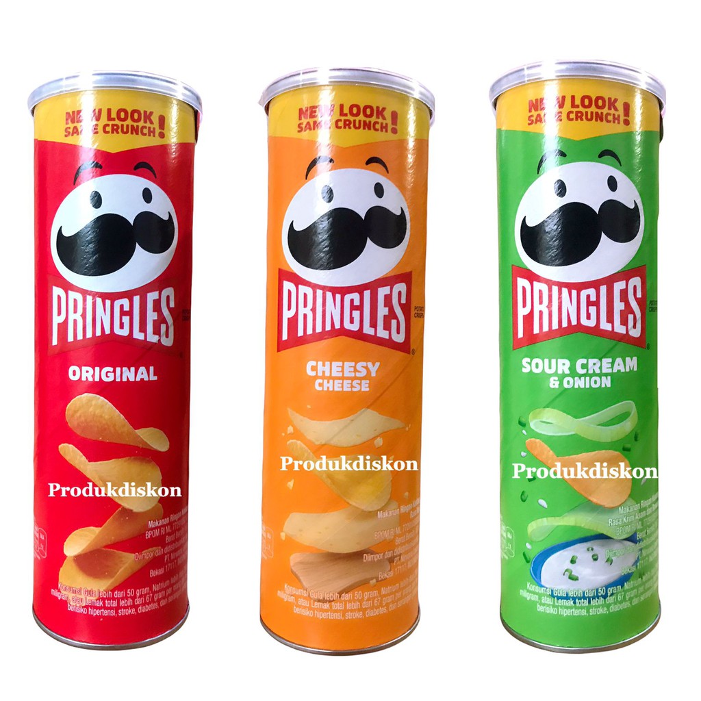 Pringles Original Flavored Chips 200 Grams X Pack Stackable Potato ...