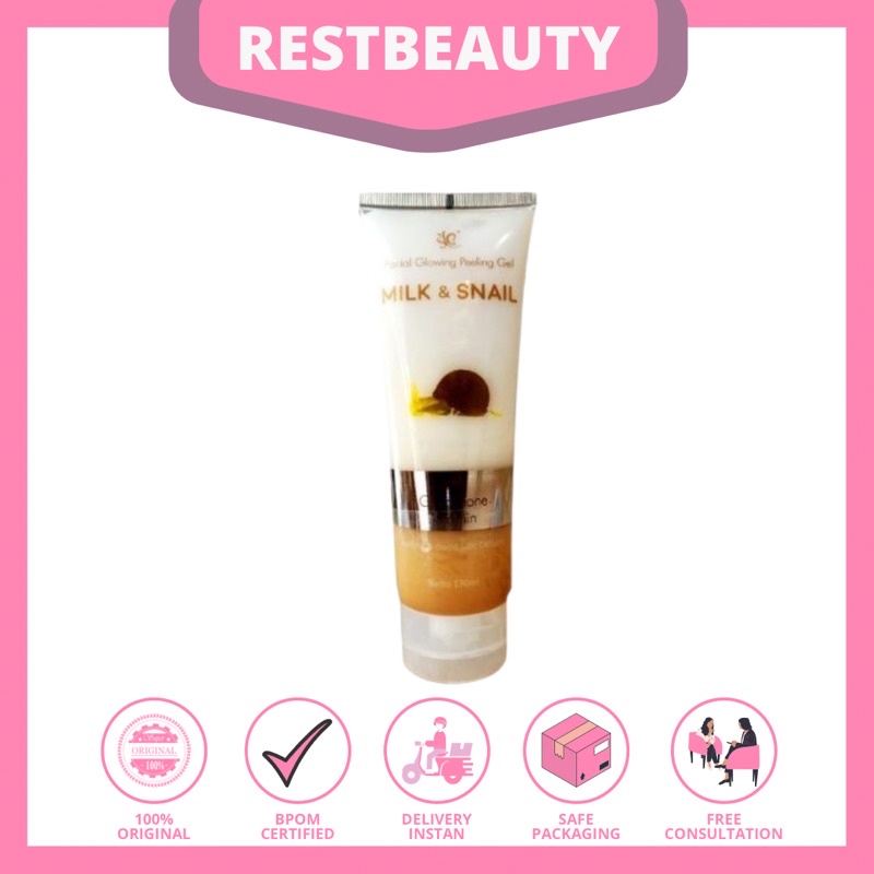 SYB - SYB Facial Glowing Peeling Gel With Milk & Snail