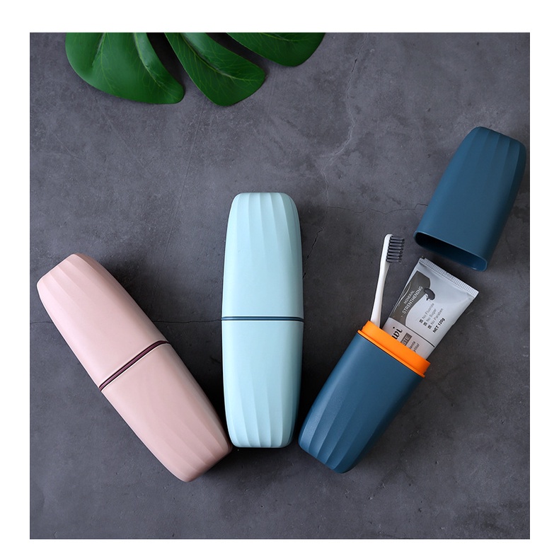 Travel Box Tempat Penyimpanan Peralatan Sikat Gigi / Kotak Sikat Gigi Traveling