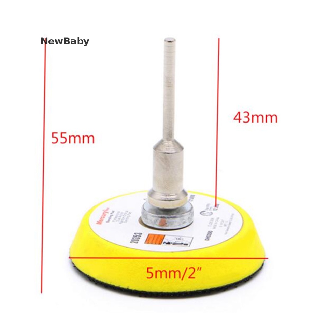 Pad Disk Amplas Poles 2 Shank 3mm Untuk Alat Pertukangan