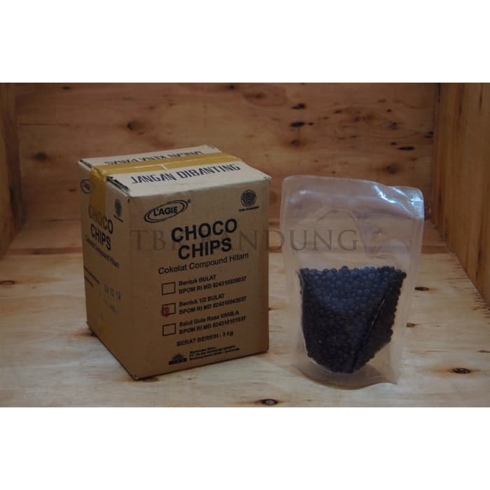 

Produk Eksklusif Lagie Choco Chips 1/2 Bulat 250 gr Berkualitas