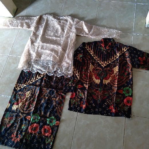 Shopashop Solo Batik Couple Set Brukat Tifanka Tille Mutiara