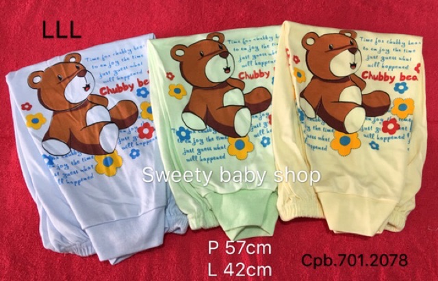 3 PCS Celana Panjang Anak Sablon 6 bulan-6 tahun / celana tidur warna / celana santai kartun