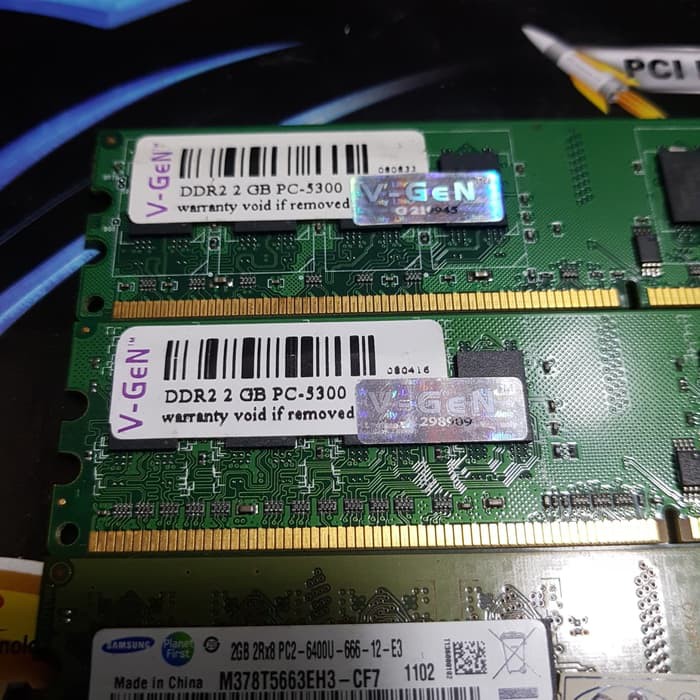 Memory RAM VGEN Komputer V-Gen 2Gb DDr2 Pc 5300/6400 Longdim