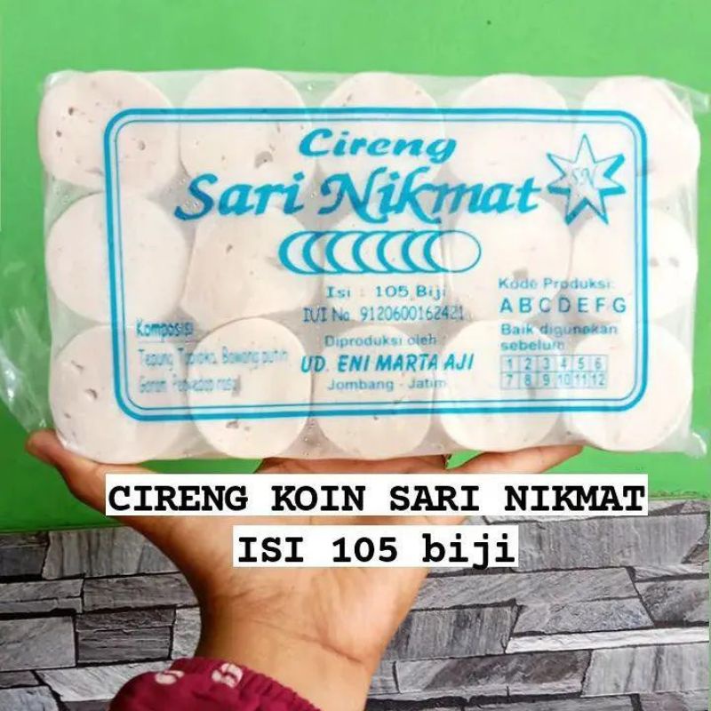 

Cireng Koin merk Sari Nikmat