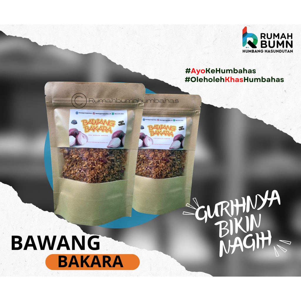 

BAWANG GORENG BAKARA 100 GR / OLEH - OLEH KHAS HUMBAHAS