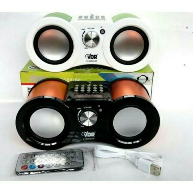 SPEAKER PORTABLE MEREK VDR V-3000UR SPEAKER RADIO COCOK UNTUK MUROTTAL