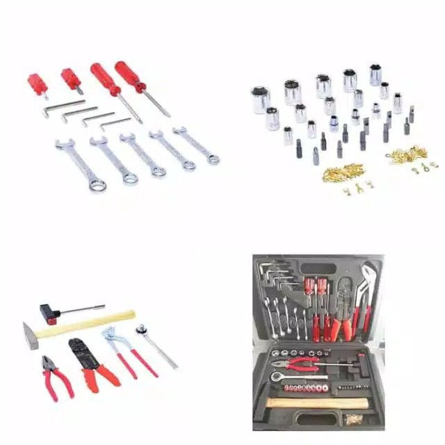 KenMaster Toolkit Tool Kit N2 100 pcs - Alat Tukang Set Lengkap