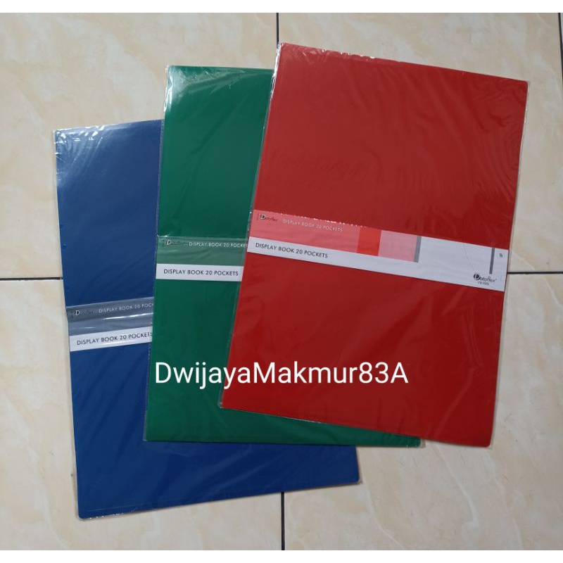 

Display Book 20 pocket / Clear Holder