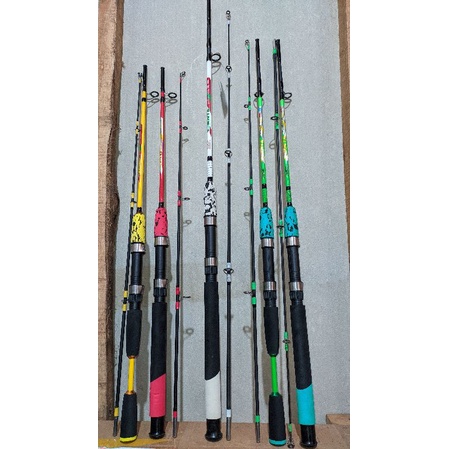 joran reel daido manta full fiber 2 segment