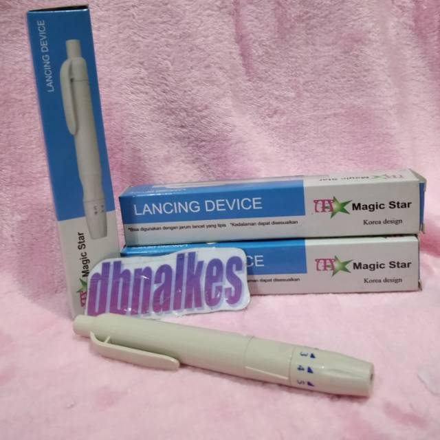 Lancing device magic star