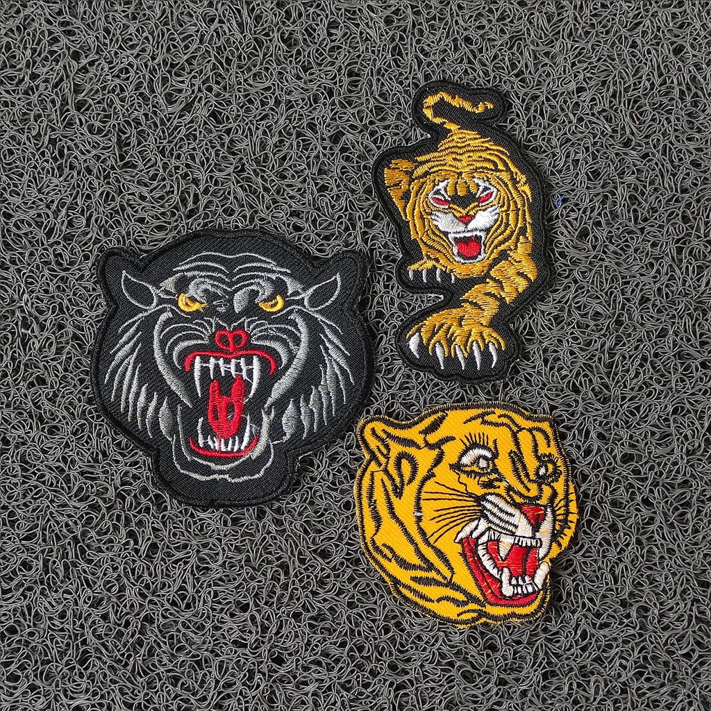 PATCH BESAR PATCH PUNGGUNG BACK PATCH MACAN SINGA