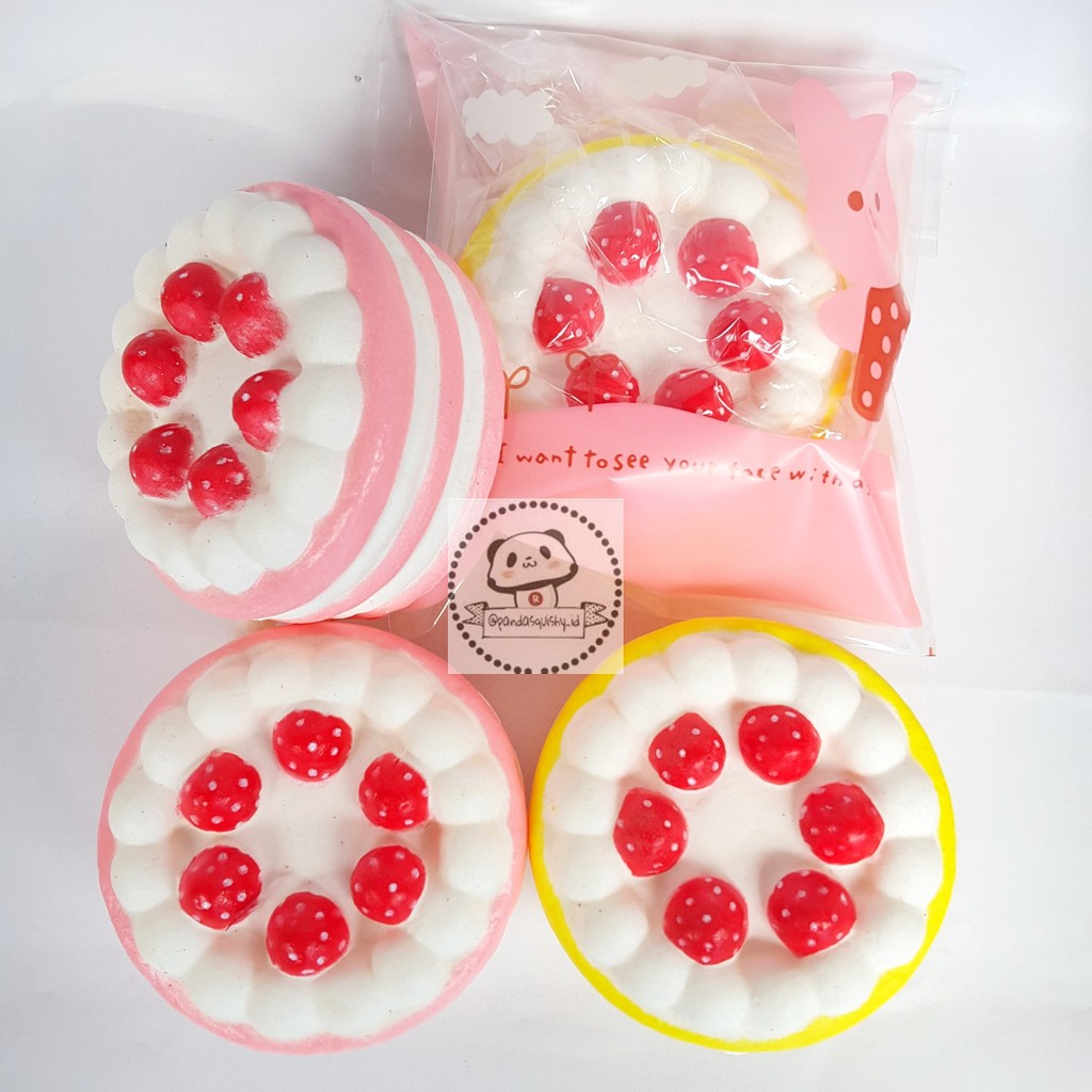 Semi Medium Squishy Cupcake Aisyah Marshmallow Kue Ultah Shopee Indonesia