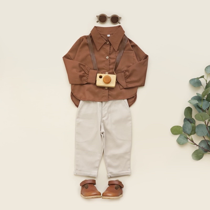 RACHIDKIDS / CELANA CHINO ANAK / CELANA PANJANG ANAK/ BAGGY PANTS ANAK/ KEMAL BAGGY LONG PANTS