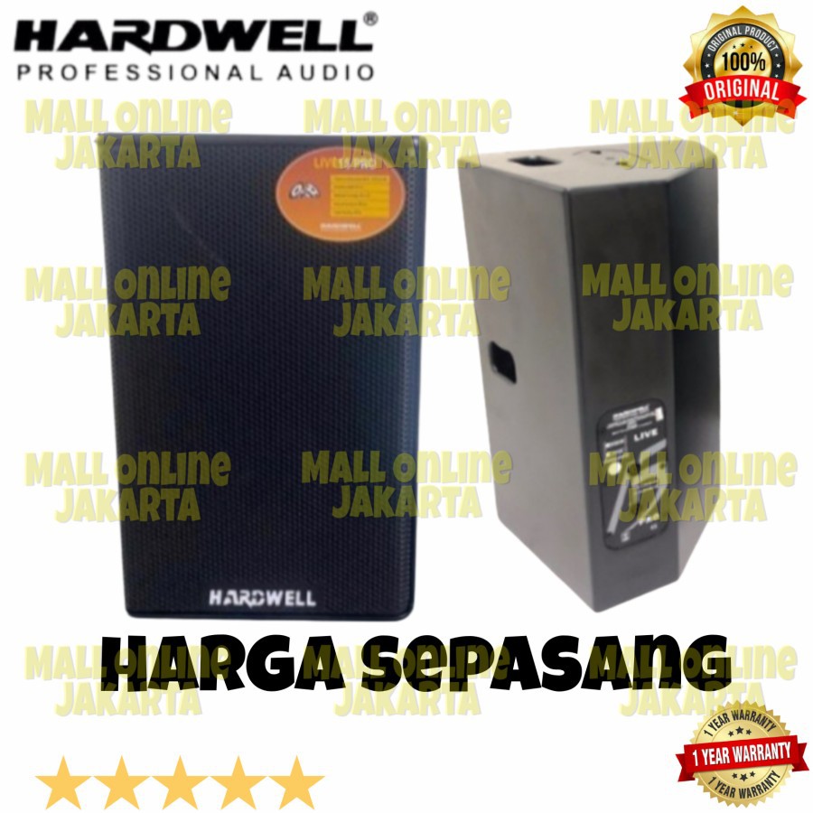 Speaker Pasiv Hardwell Live 15 Pro Original Pasif Live15pro 15 inch