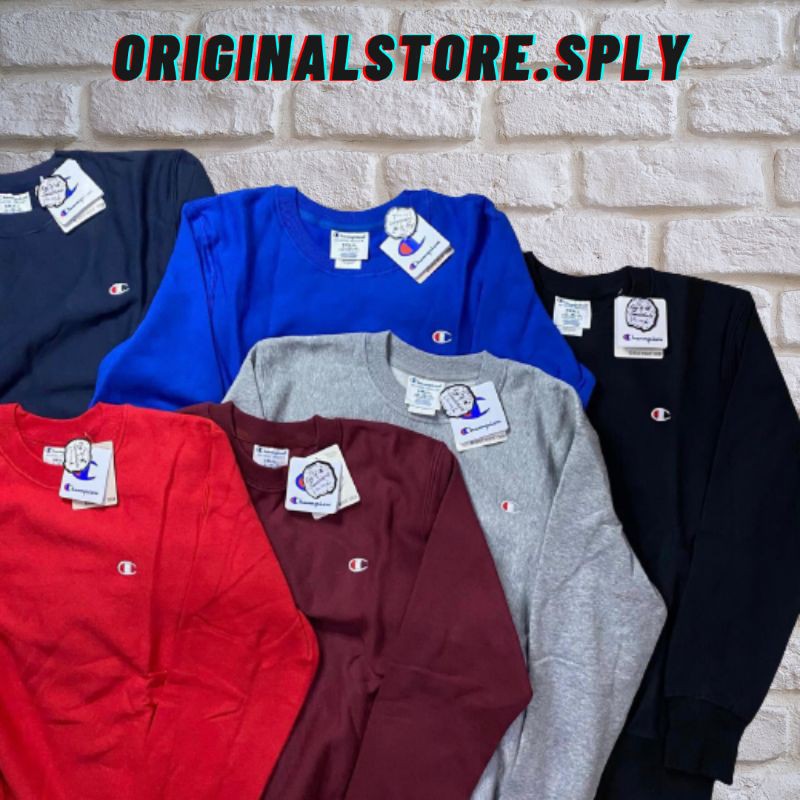 Crewneck Champion Reverse Weave Basic Logo