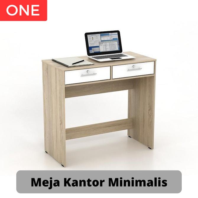 Meja Belajar Minimalis Kecil Laptop Kosan Kerja Modern Tulis Kantor Nikiiclaudia
