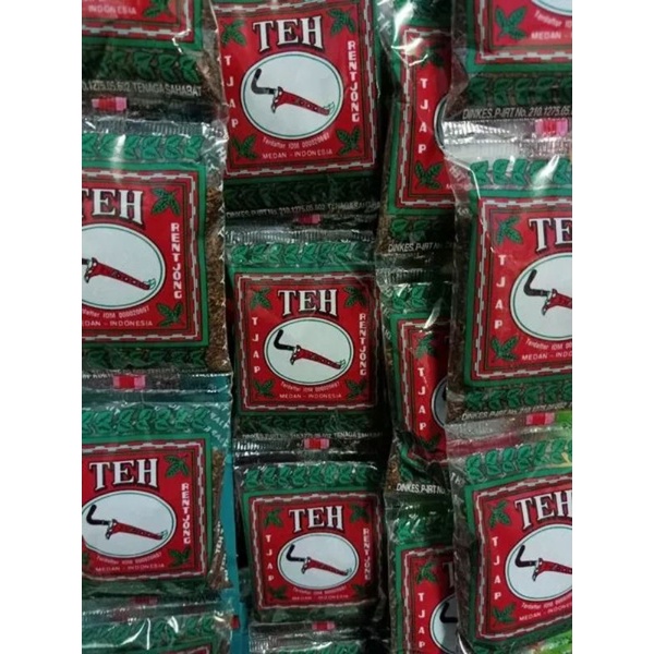 

TEH Bubuk Wangi TJAP RENTJONG 1 Renteng (10 Sachet)