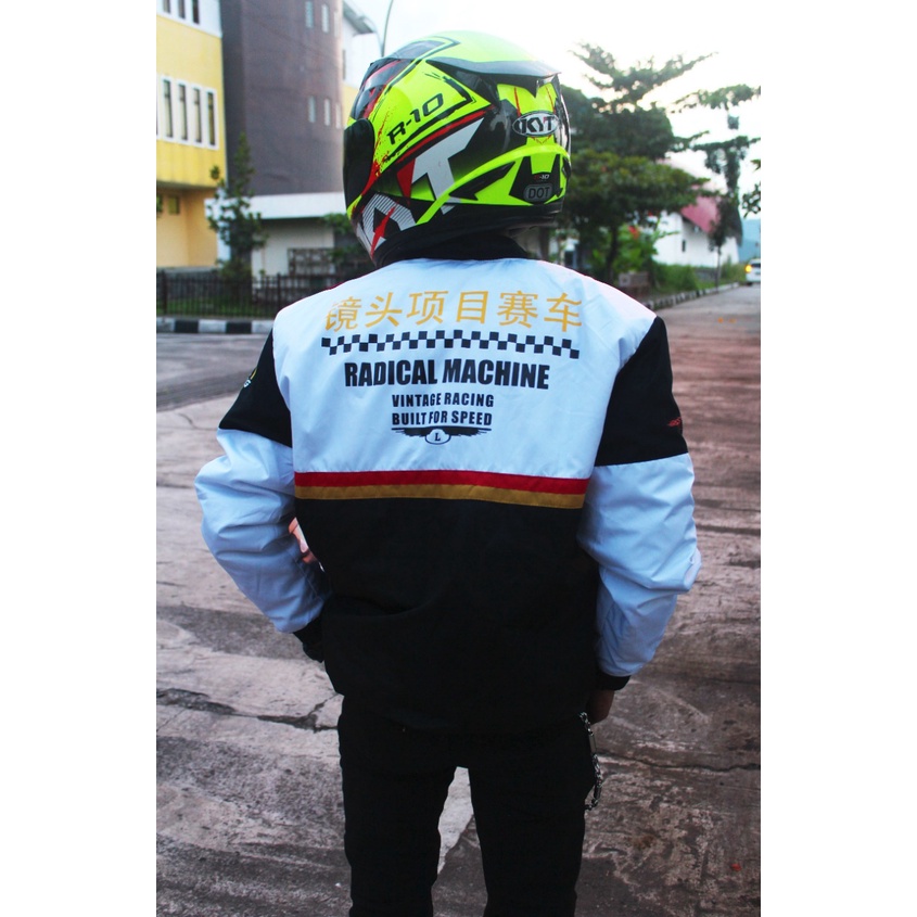 JACKET NASCAR LENS RACING PARASUT TEBAL PRIA WANITA/JACKET BALAP