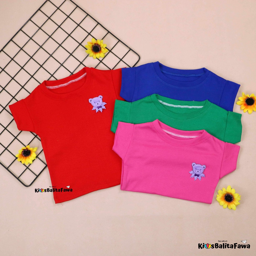 Blouse Aliandra uk 1-2 Tahun / Kaos Anak Perempuan Baju Kensi Tanktop Cewek Blus Kids Shirt Polos