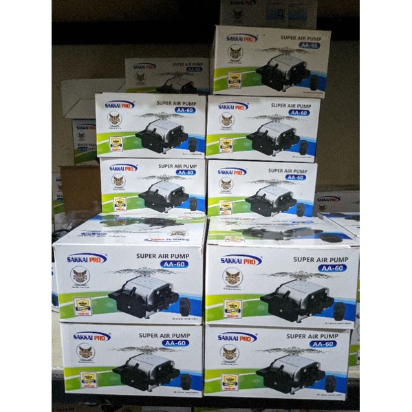 Pompa Aerator Super Airpump Sakkai Pro AA 60 Pompa Udara