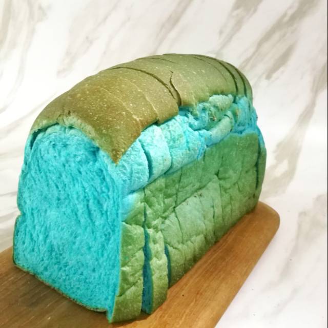 

Roti Tawar Loaf/Roti Panggang Biru Fresh dan Lembut