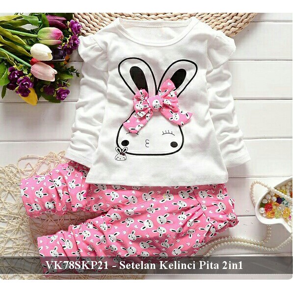 baju anak murah tebal- setelan anak perempuan lucu
