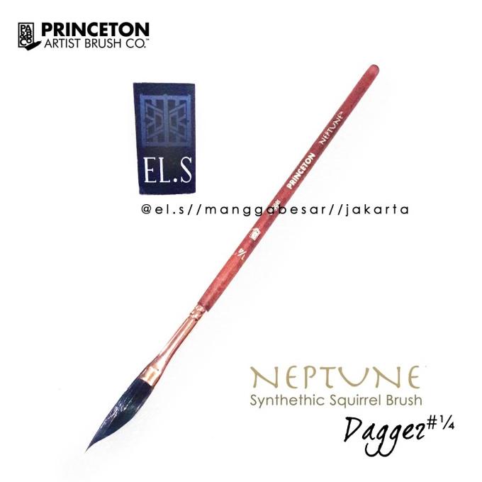 

Princeton Neptune Brush Dagger 1/4 ( Kuas Lukis )