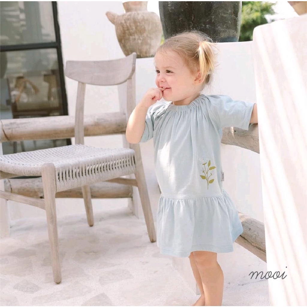 Mooi Dress Anak Perempuan Sabrina Dress Daily Wear Anak CBKS