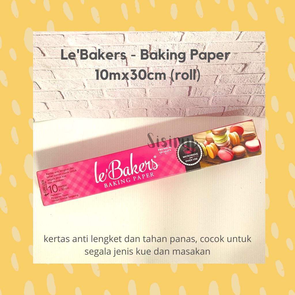 30 CM LeBakers / Le Baker Kertas Roti 30 CM / Kertas Roti / Baking Paper