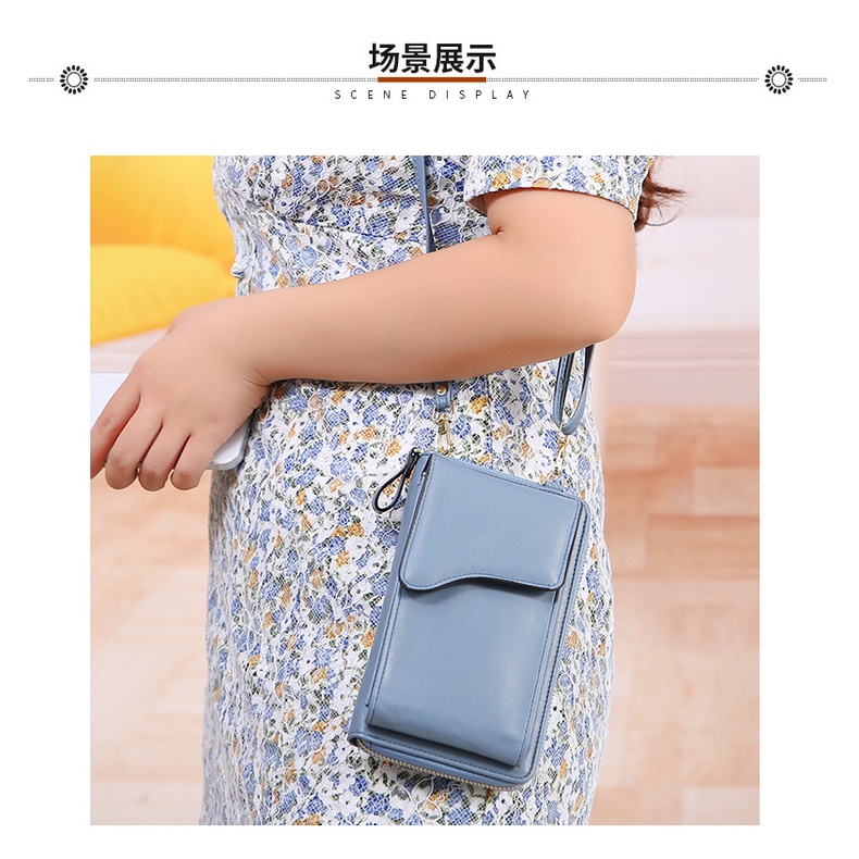 Khatin Tas Selempang Wanita Terbaru 2021 / Tas  Wanita Model Kekinian / Tas Selempang  Wanita / Sling bag import Model Dompet / Forever Young 2 in 1- 385