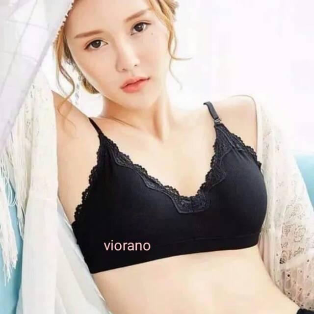 BH LACE T1829 BRA IMPORT RENDA SOFT BUSA BISA DILEPAS - VIORANO