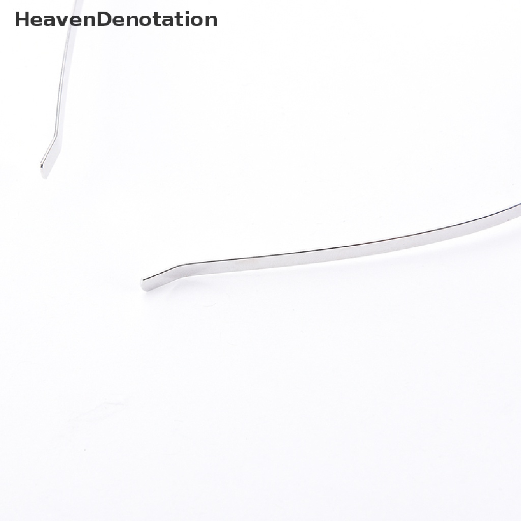 Headband Bentuk Telinga Kucing Aksen Mutiara Dan Berlian Imitasi Bahan Alloy Untuk Wanita