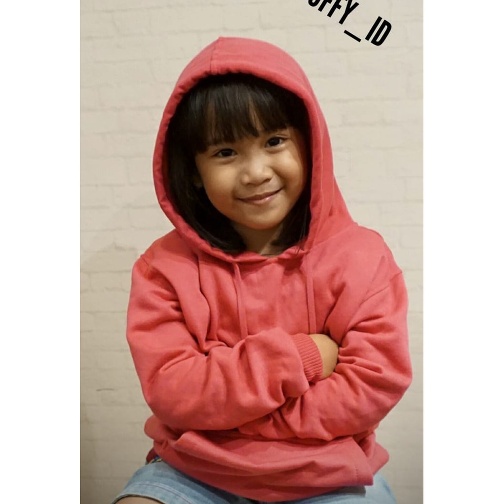 SWEATER ANAK POLOS JUMPER ANAK HODIE ANAK 2-10 tahun