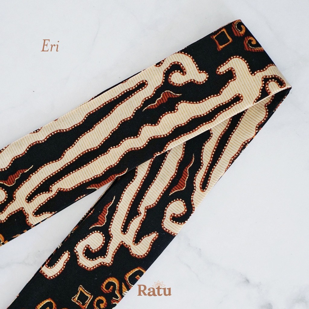 Syal Batik / Neck Scarf / Twilly Batik Katun Silky - Eri