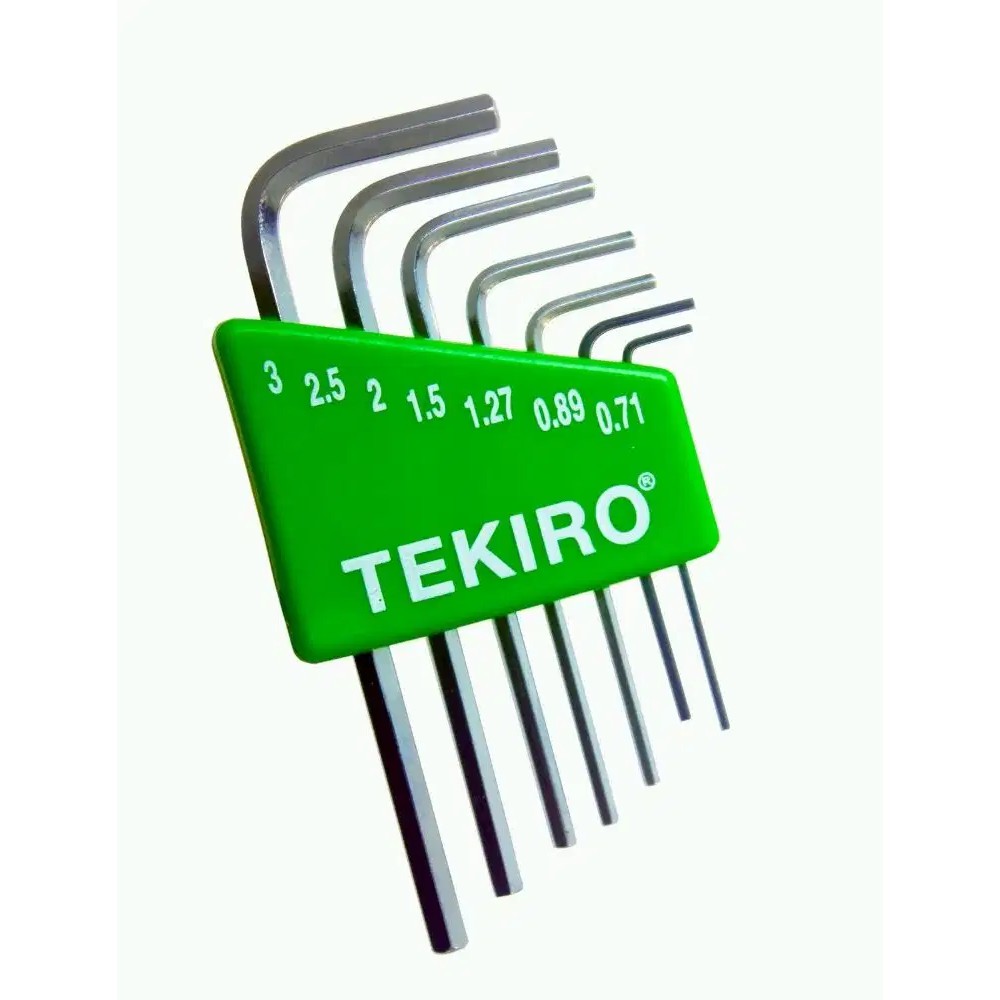 Tekiro Kunci L Set 7 Pcs Kecil Set Kunci L Elektronik Mini Isi 7 pcs Jam  Handphone