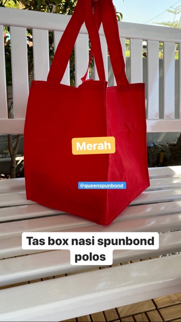 TAS BOX HARGA LUSIN ISI 12 PCS-NASI POLOS SIZE 24x24x30 PXLXT -WARNA IKUT STOK