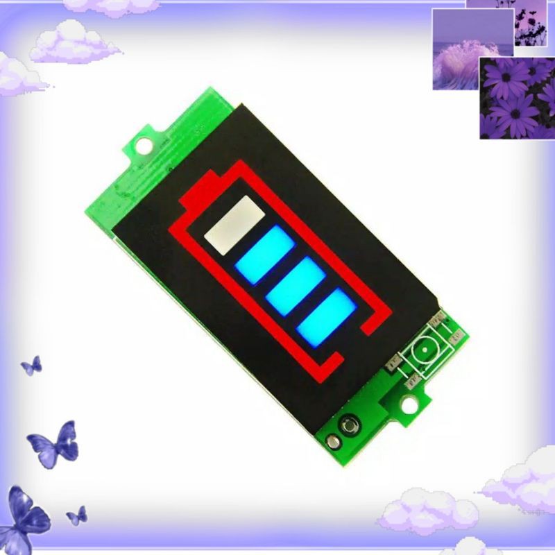 baterai indikator 3S-4S sampai 30volt mengetahui isi baterai lebih mudah