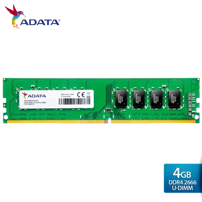 ADATA Premier DDR4 2666 U-DIMM - 16GB 8GB 4GB Ram Komputer GARANSI RESMI