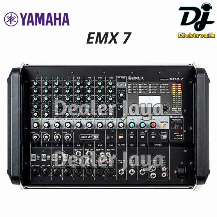 Power Mixer Yamaha EMX 7 / EMX7 - 12 channel