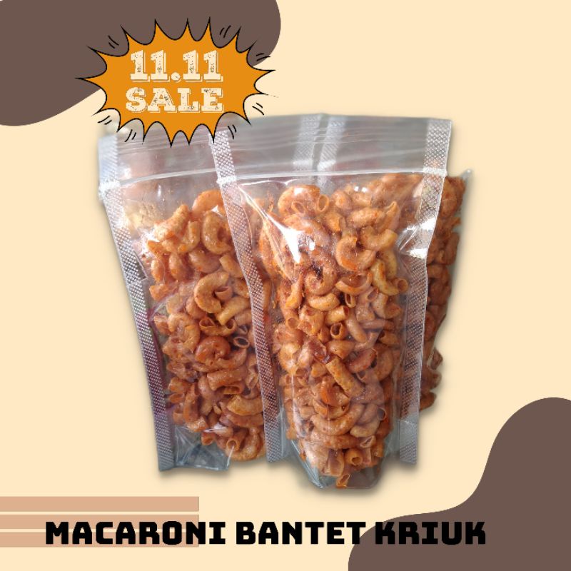 

Makaroni Bantet Kriuk Pedas Tangerang