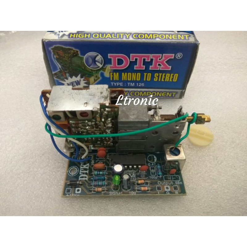 Kit Tuner FM mono to stereo DTK