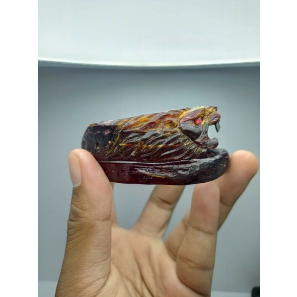 Akar Bahar merah gelang akar Bahar merah asli ukir singa