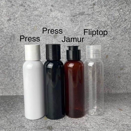 Botol 100ml Fliptop Warna