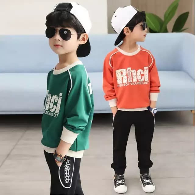 Tokomilkan - Sweater Anak Laki Laki RHCI Sweater / Sweater Anak Laki - laki 1 - 6 Tahun bahan fleece