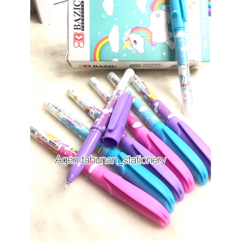 

Pulpen Bazic Karakter unicron/Pulpen gel 17408 1box isi12pcs