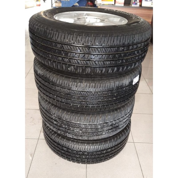 velg mobil bekas ring 16 copotan ford escape lubang baut 5 plus ban