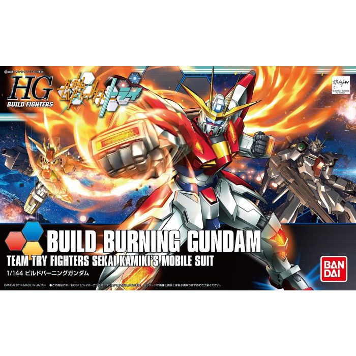 HG 1/144 HGBF Build Burning Gundam Sekai Kamiki Bandai