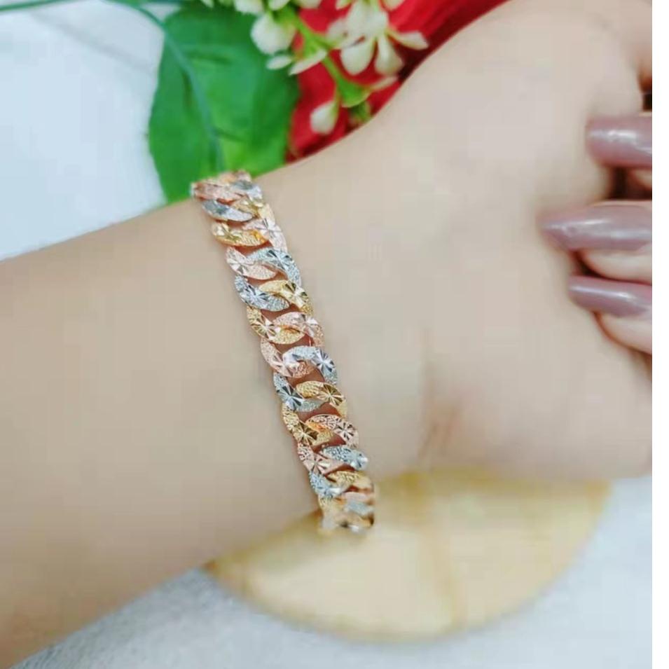 Paket Pilihan Gelang Sisik Naga Kombinasi Perhiasan Wanita Jewellery (lebar 8mm)