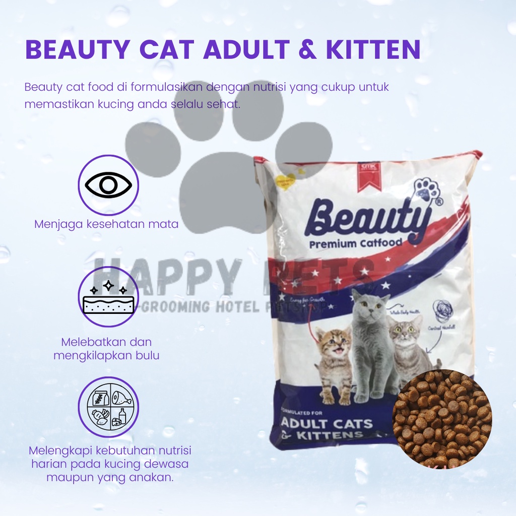 Beauty Cat Premium makanan kucing